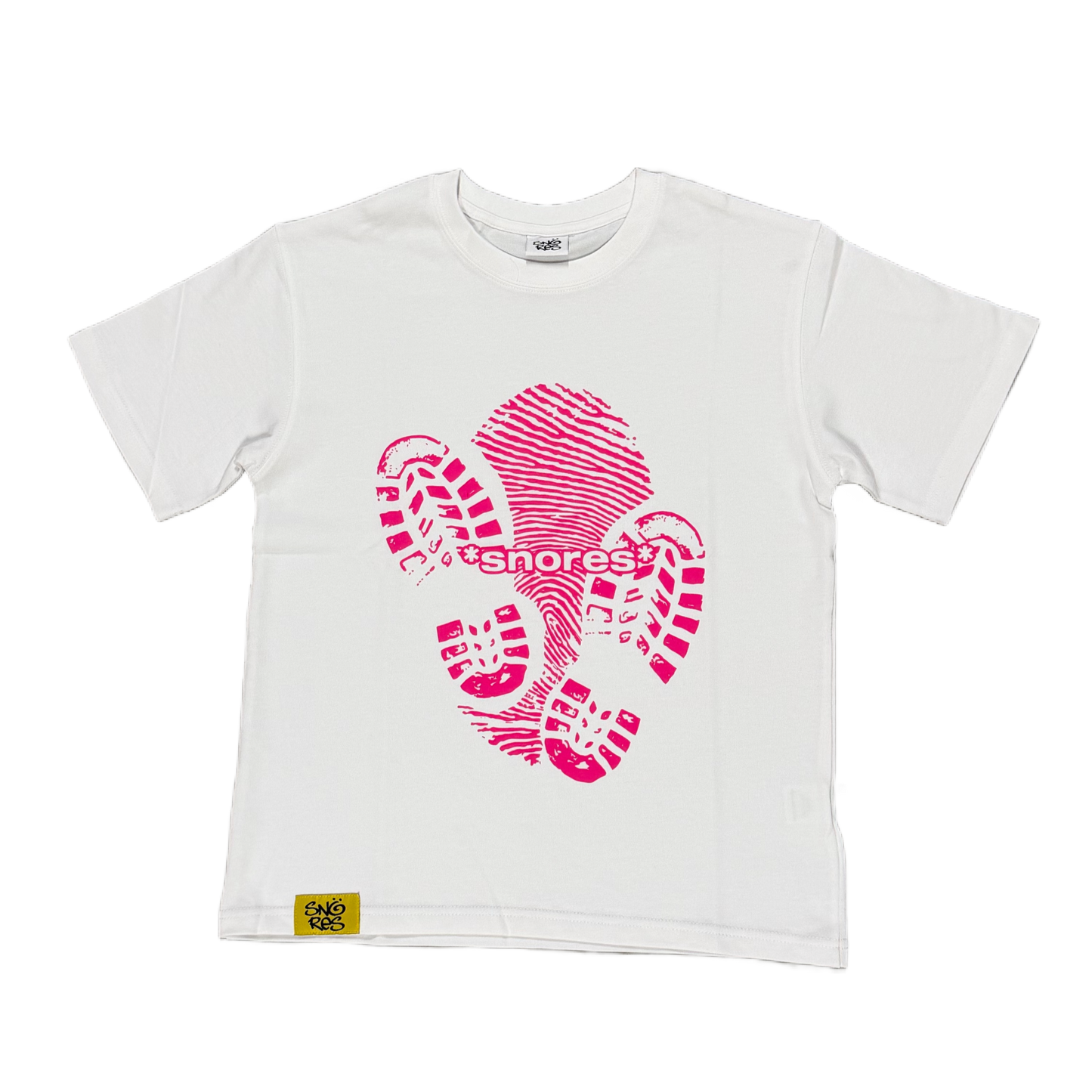 FOOTPRINT WHITE PINK