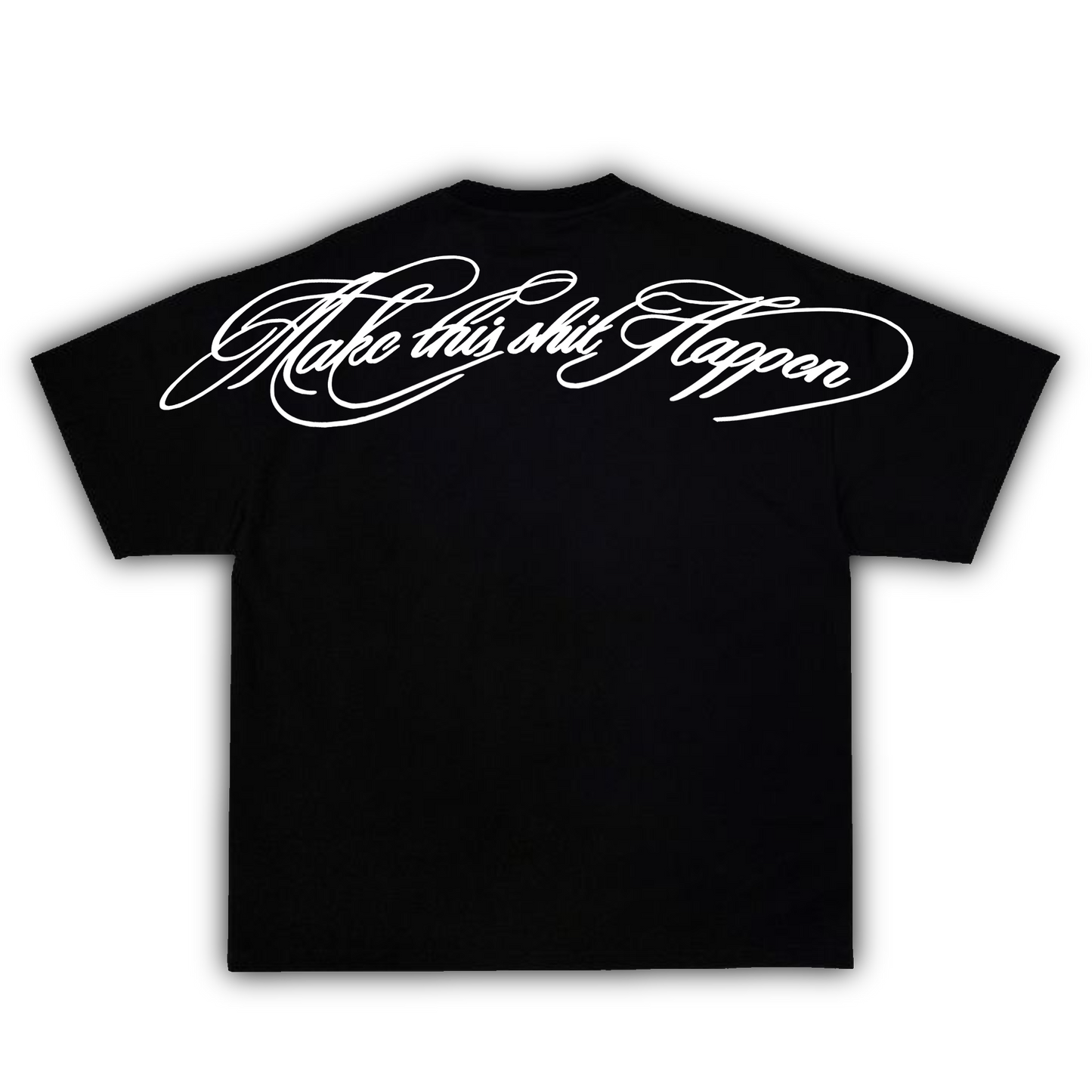 CURSIVE TEE BLACK