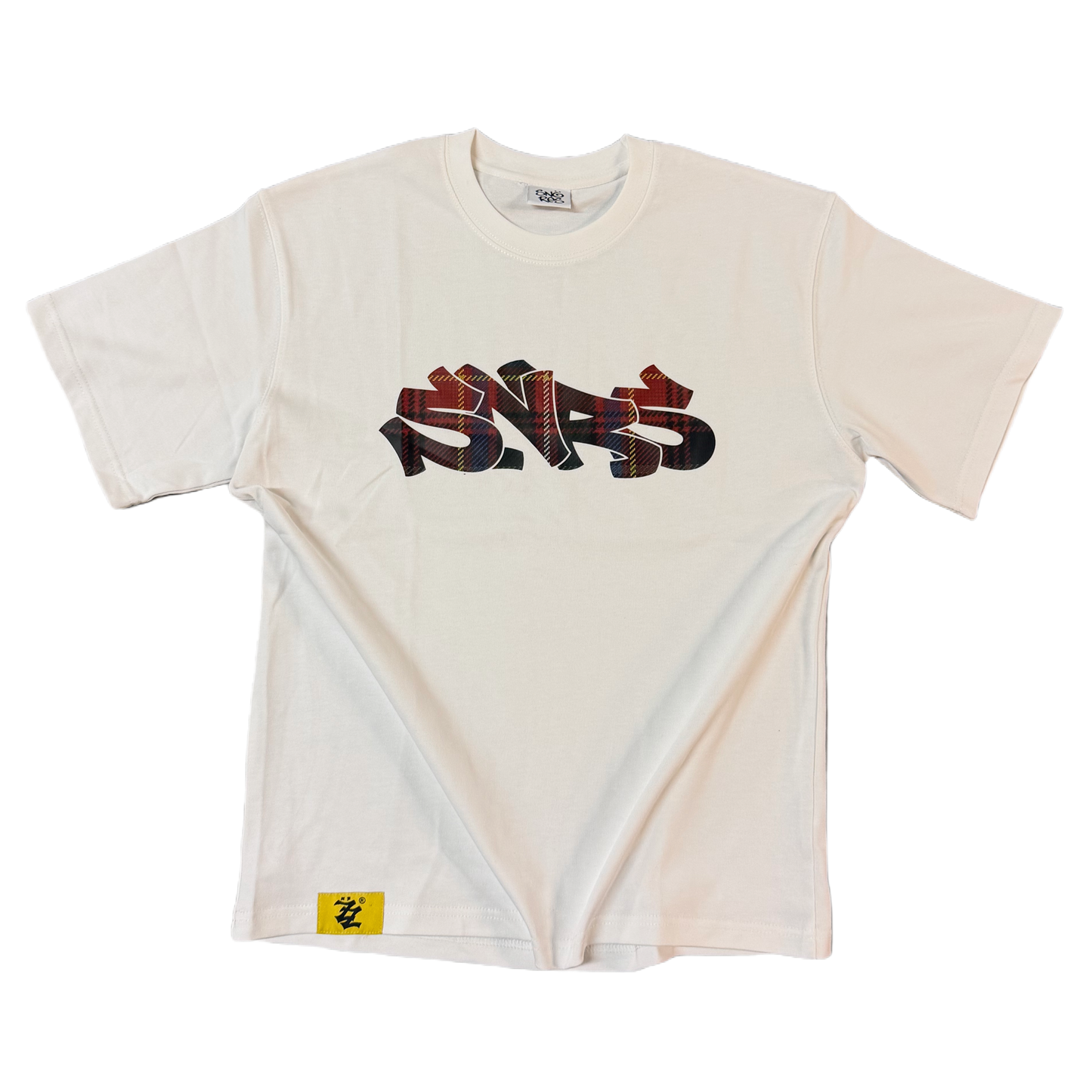 SNRS PLAID TEE