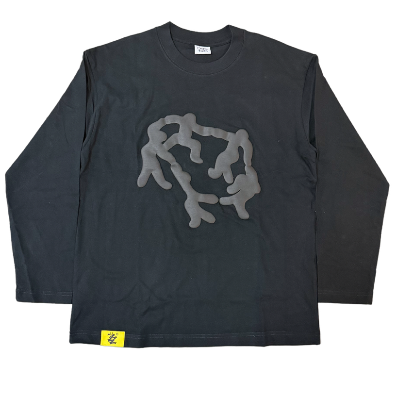 FAMILY PUFF BLACK LONGSLEEVE