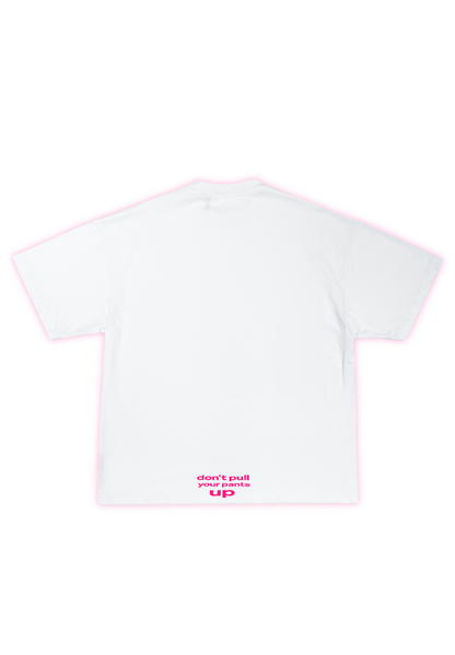SAGGIN TEE WHITE