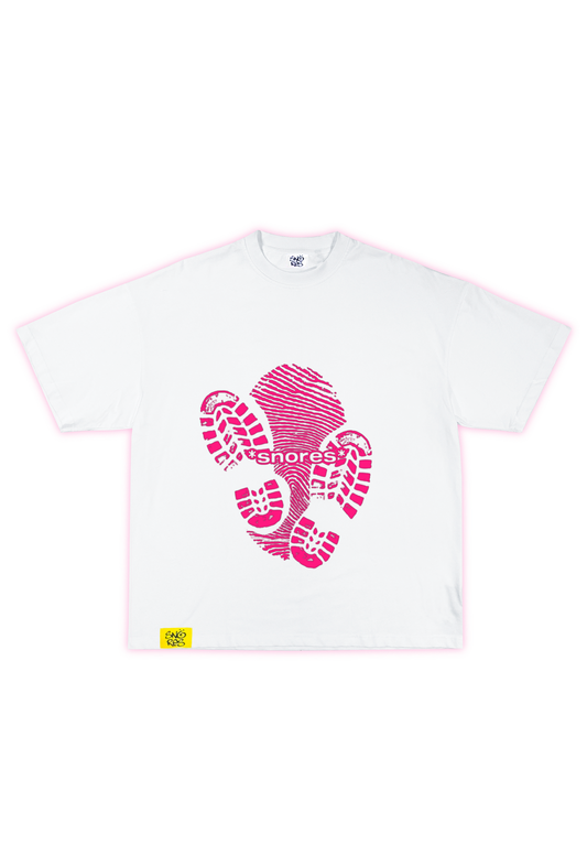 FOOTPRINT WHITE PINK