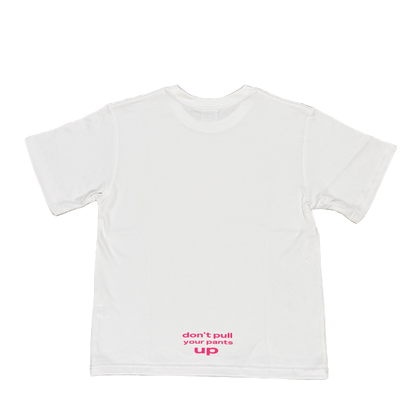 SAGGIN TEE WHITE