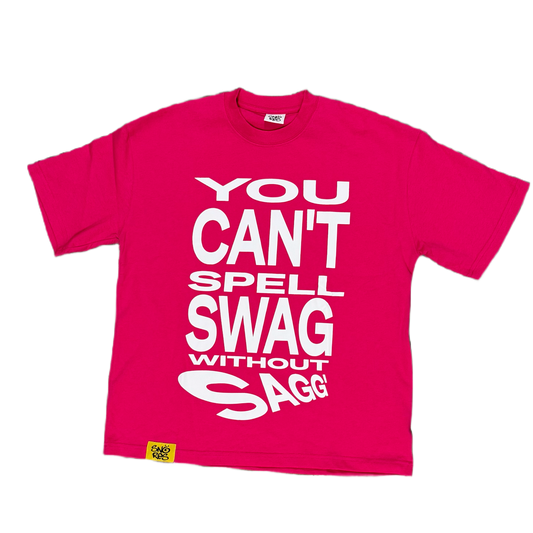SAGGIN TEE V2 PINK