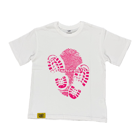 FOOTPRINT WHITE PINK