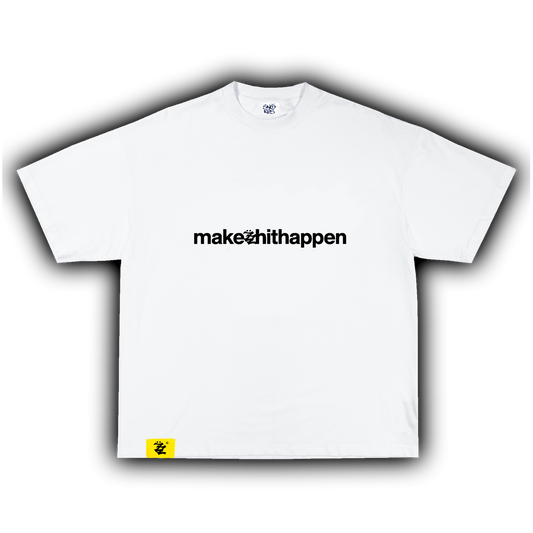 HUSTLER TEE WHITE