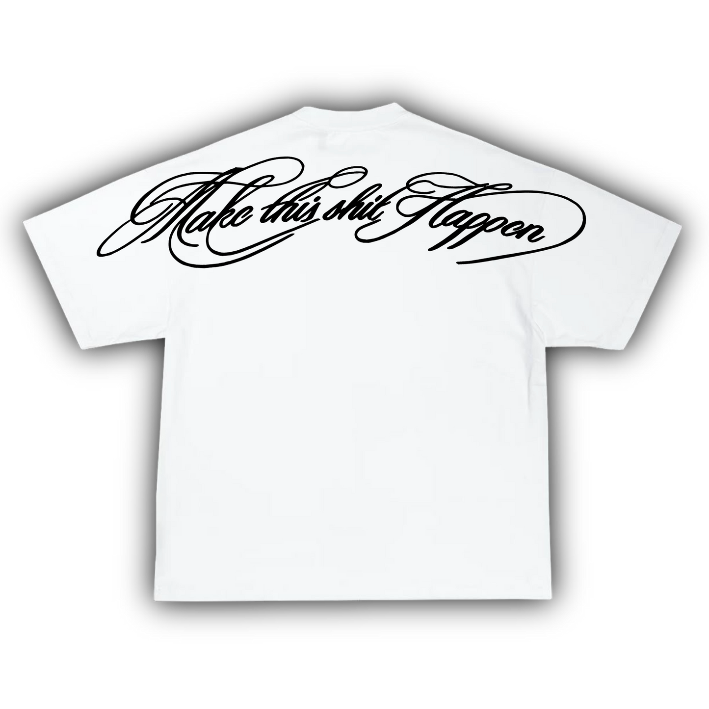 CURSIVE TEE WHITE