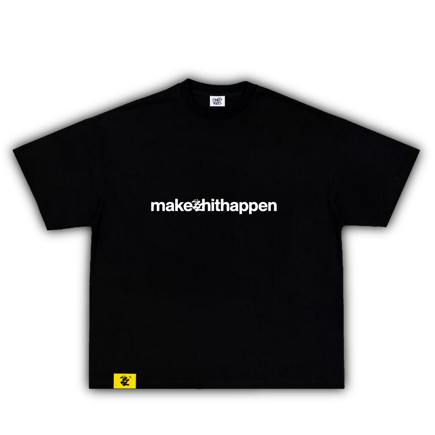 HUSTLER TEE BLACK